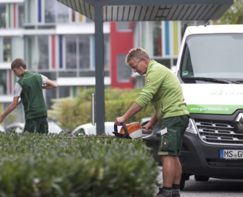 Garten- und Landschaftspflege im oeffentlichen Raum