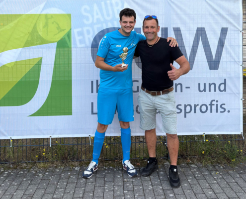 GUW unterstützt den 1. Menschen direkt Cup bei Blau-Weiß Aasee